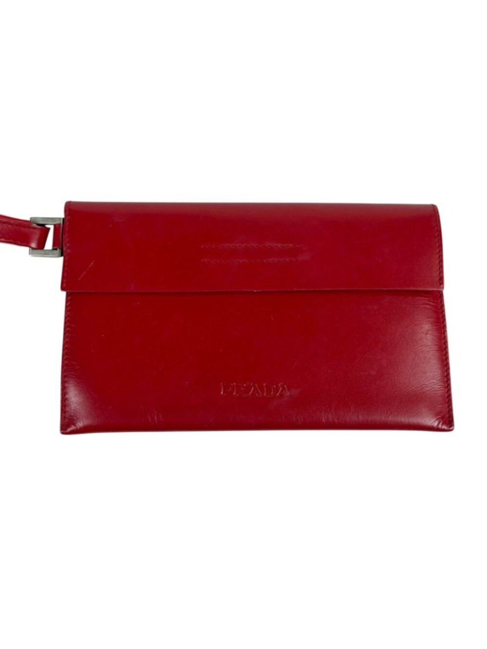 Prada Pouch Mini Tote Perforated Leather - Picture 12 of 15